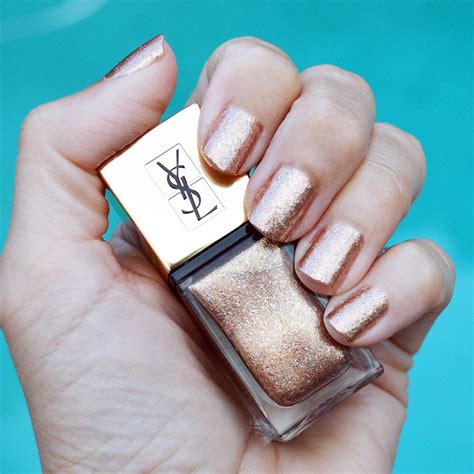 blanc orty nailpolish ysl|YSL nail polish.